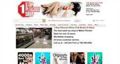 Desktop Screenshot of 1stoppleasureshop.com